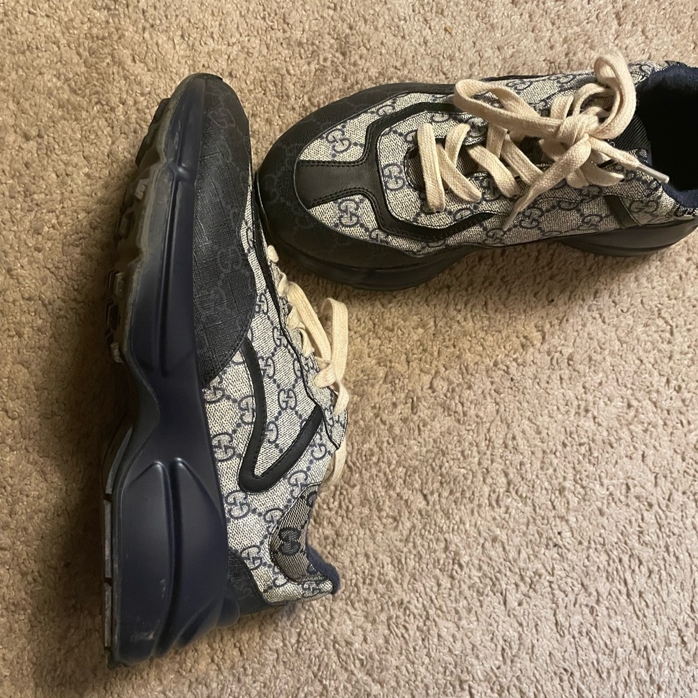 Used Gucci Rhyton sneakers